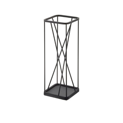 Yamazaki Umbrella Stand 9 Square - black